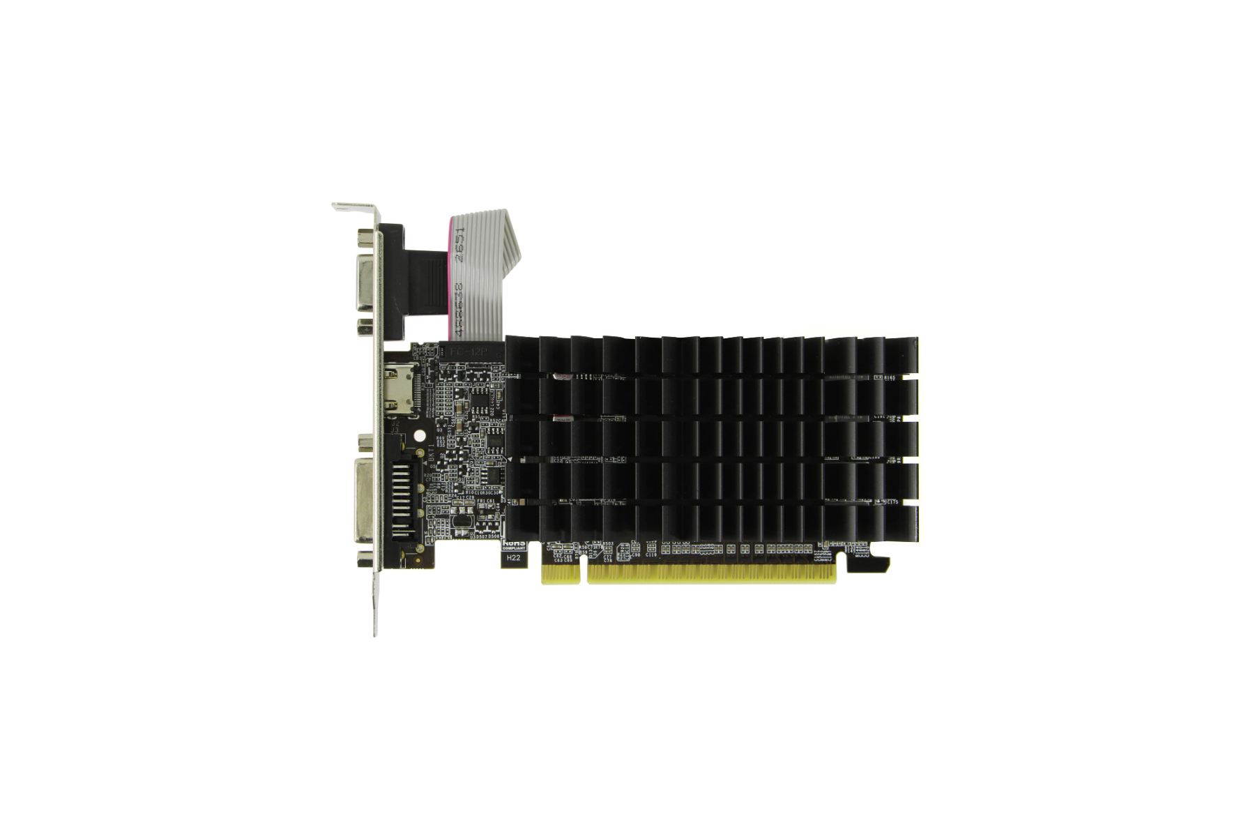 

Видеокарта AFOX NVIDIA GeForce GT 210 (AF210-1024D3L5-V2), Черный, GeForce GT 210