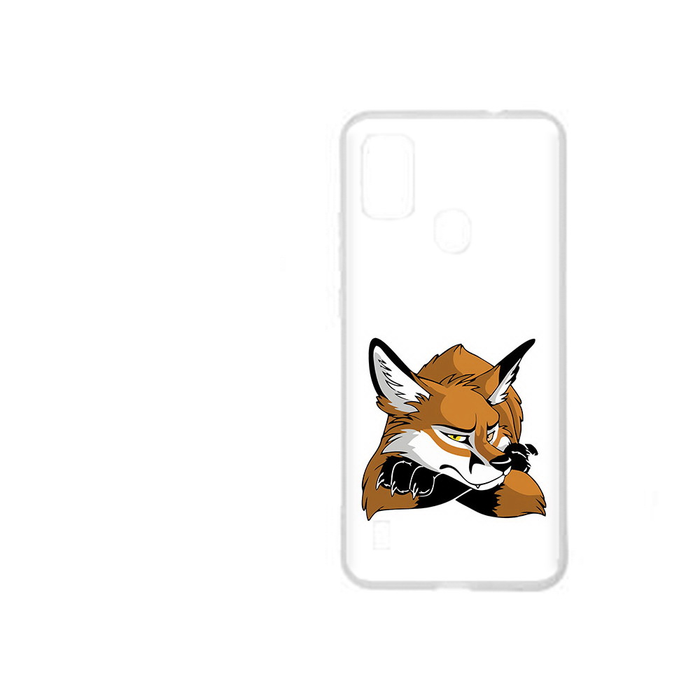 

Чехол MyPads Tocco для ZTE Blade A51 фокс (PT160198.458.660), Прозрачный, Tocco