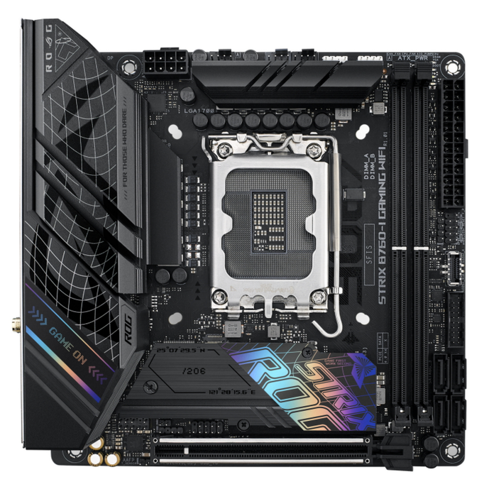 

Материнская плата ASUS ROG STRIX B760-I GAMING WiFi (90MB1D90-M1EAY0), ROG STRIX B760-I GAMING WiFi
