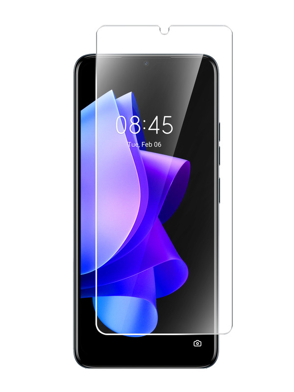 

Гибридное защитное стекло Brozo на Tecno Pop 7, Tecno Pop 7