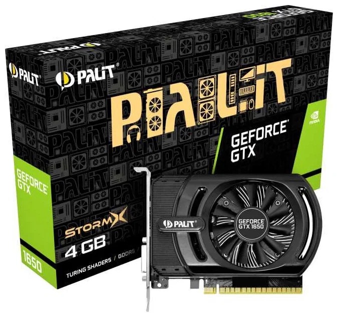 фото Видеокарта palit nvidia geforce gtx 1650 stormx (ne51650006g1-1170f)