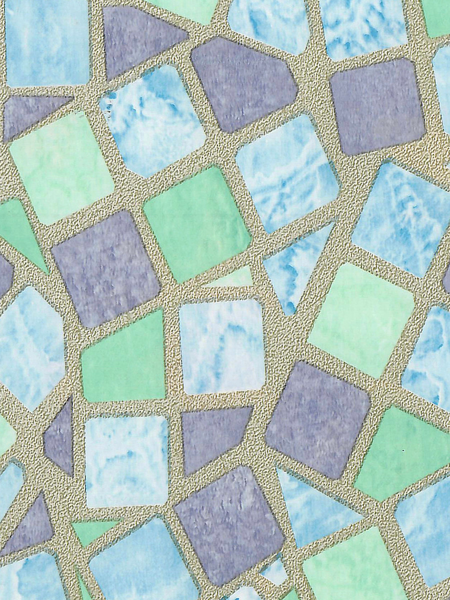 фото Пленка самоклеящаяся d&b 0,45*2м мозаика сине-зеленая 8062
