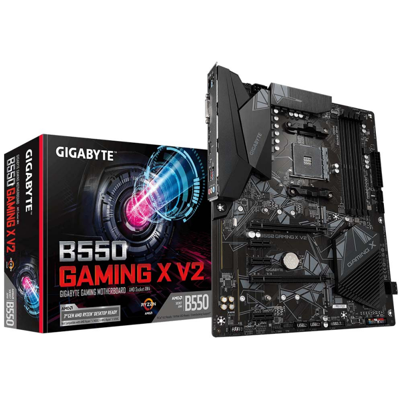 

Материнская плата GIGABYTE B550 GAMING X V2, B550 GAMING X V2