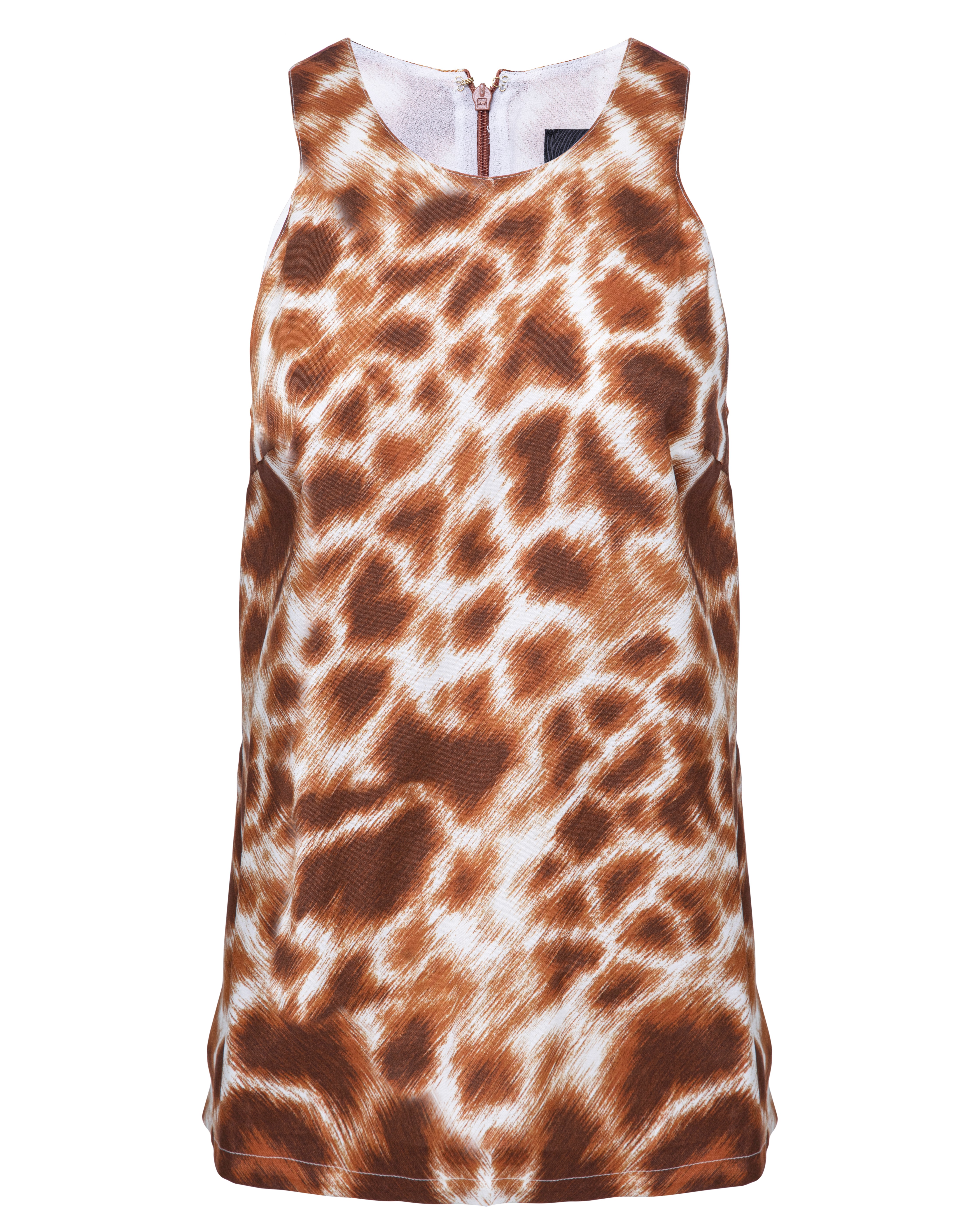 

Майка женская Just Cavalli NC0095N37548 коричневая 42 RU, Коричневый, NC0095N37548