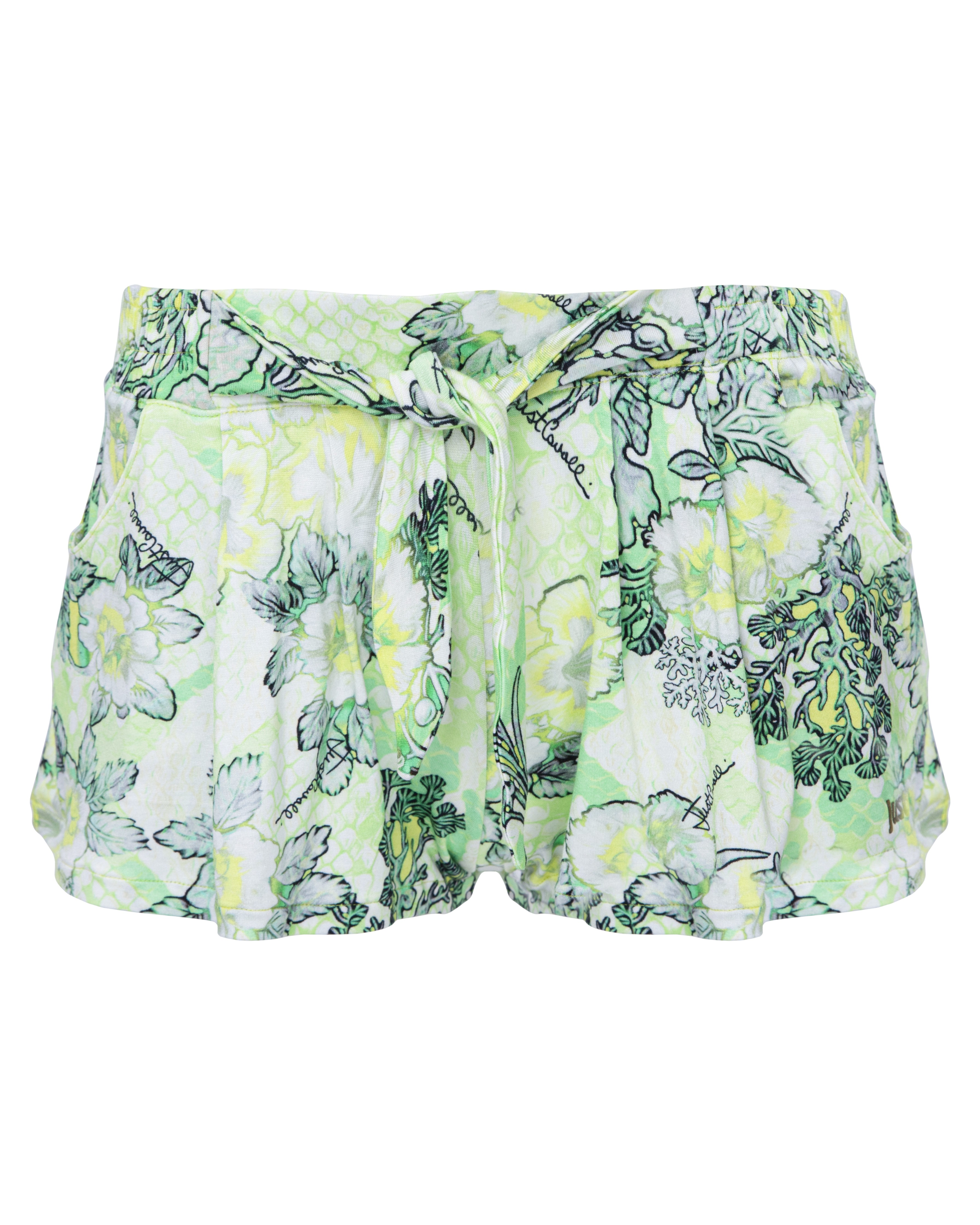 

Шорты женские Just Cavalli H65 зеленые 42 RU, Зеленый, H65