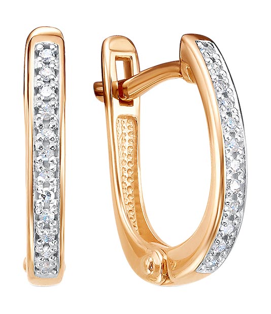 

Серьги из красного золота с бриллиантом Империал S1252-120, S1252-120