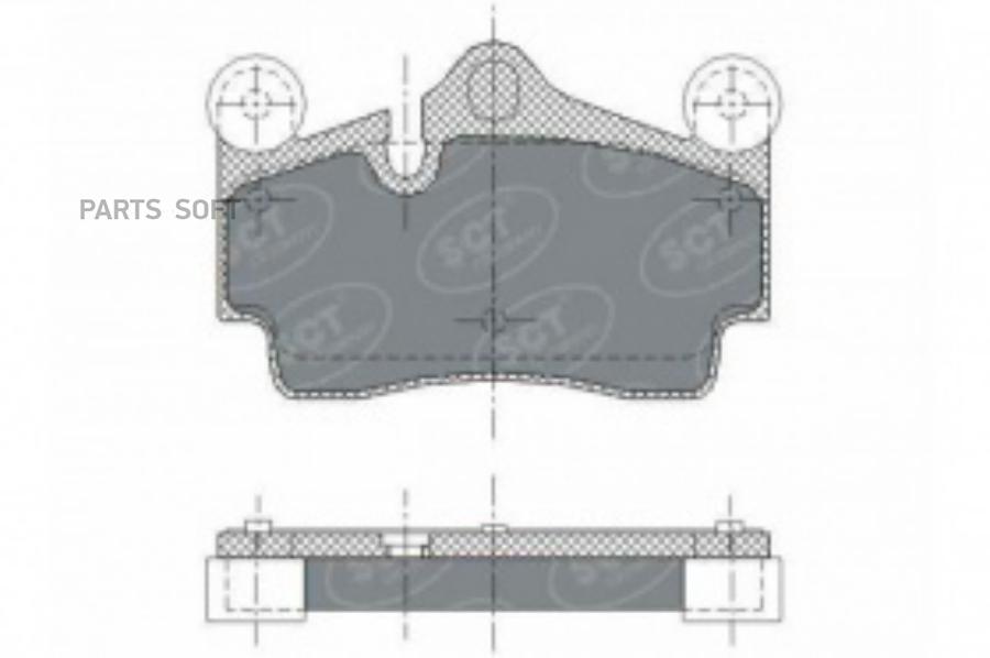 

Колодки торм. задн. VOLKSWAGEN TOUAREG.PORSCHE CAYENNE 02-10.AUDI Q7 06-.11-