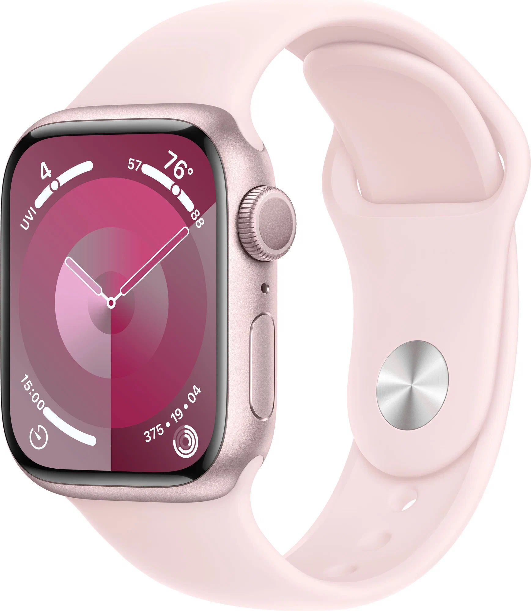 Смарт-часы Apple Watch Series 9 A2980, 45мм, MR9G3LL/A pink