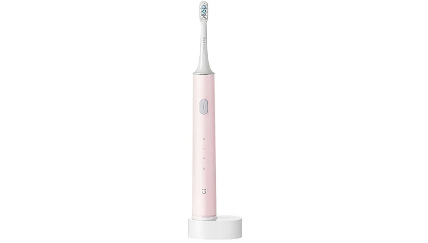 Электрическая зубная щетка Xiaomi Mijia Sonic Electric Toothbrush T500 Pink электрическая зубная щетка xiaomi mijia sonic electric toothbrush t100 white