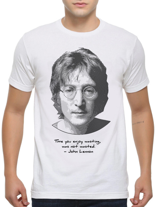 

Футболка мужская Dream Shirts Джон Леннон - John Lennon белая 2XL, Джон Леннон - John Lennon