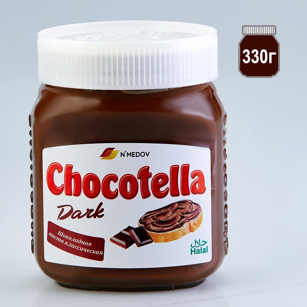 

Паста N MEDOV шоколадная классическая Chocotella Dark, 330 г