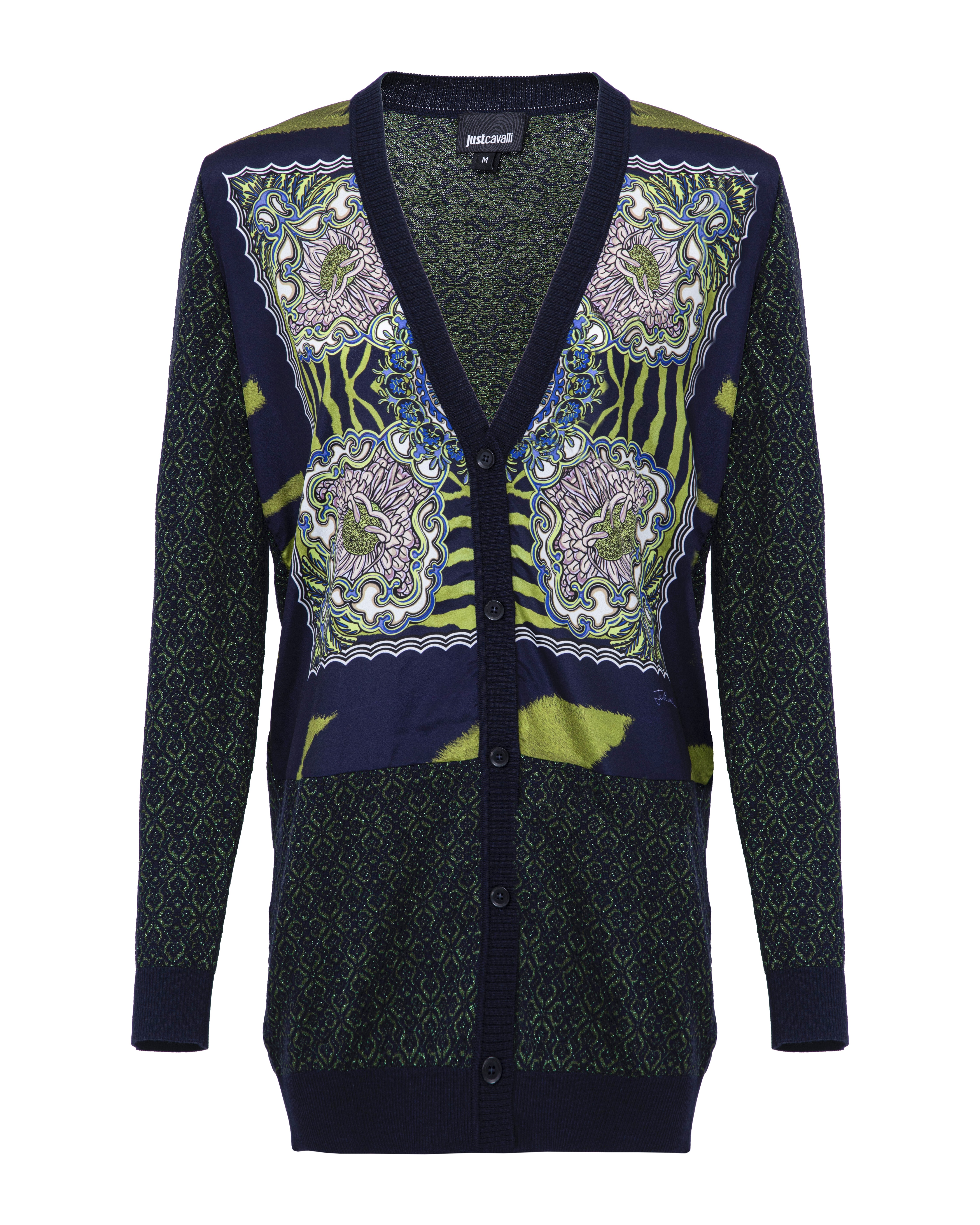 

Кардиган женский Just Cavalli HA0161N14453 разноцветный 44 RU, HA0161N14453
