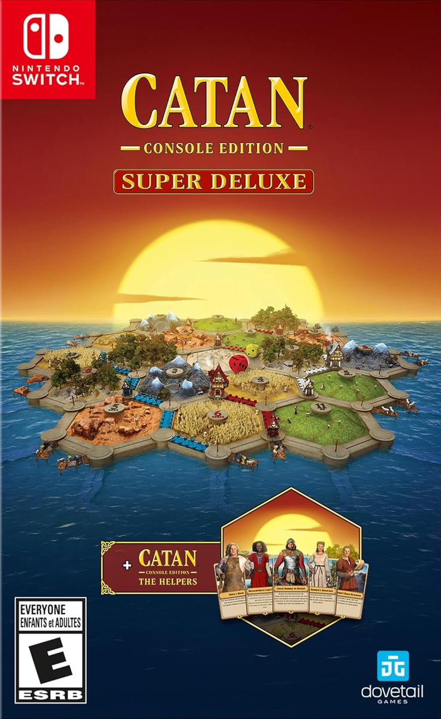 Игра CATAN (Nintendo Switch, полностью на иностранном языке)