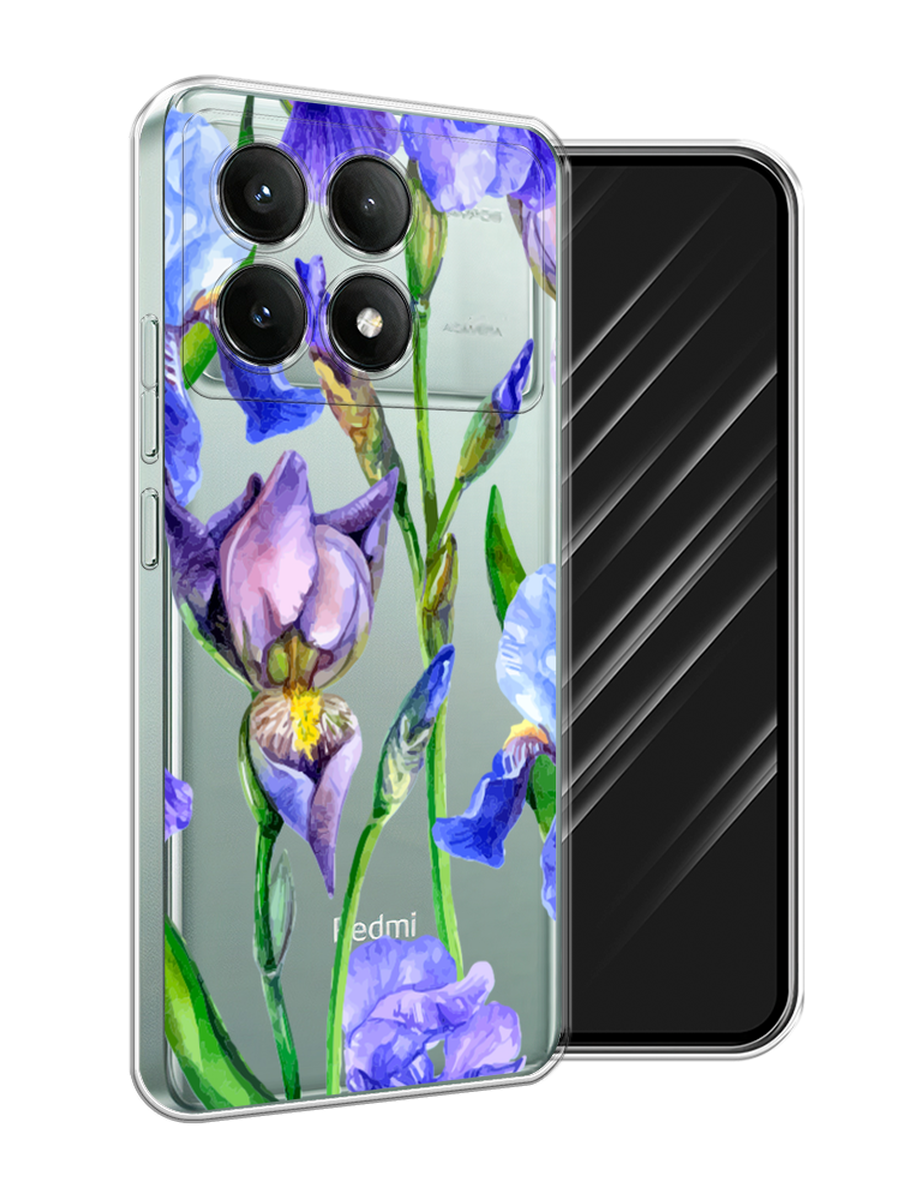 

Чехол Awog на Poco X6 PRO 5G "Синие ирисы", Фиолетовый;голубой;зеленый, 320950-1