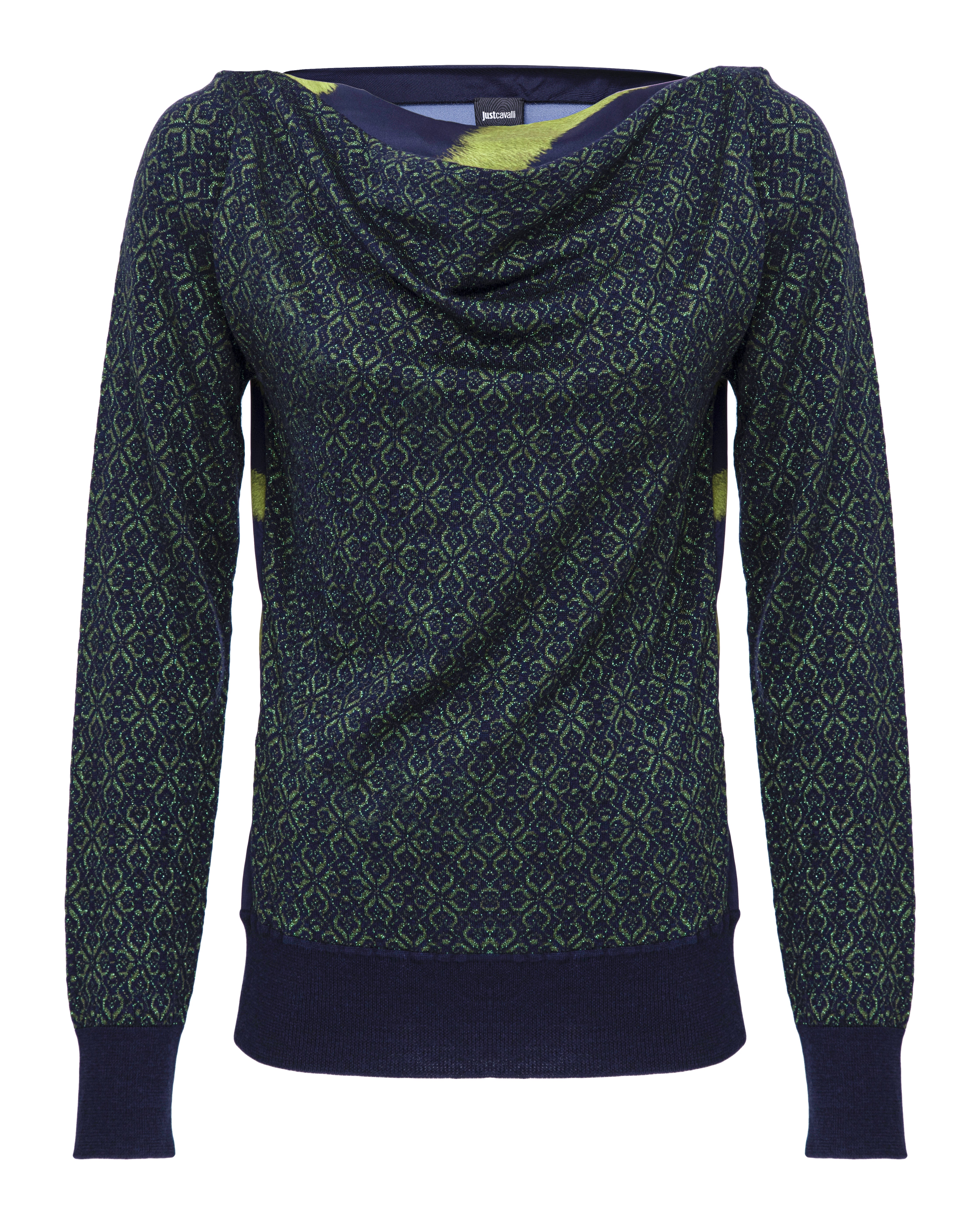 

Джемпер женский Just Cavalli HA0177N14453 зеленый 46 RU, HA0177N14453