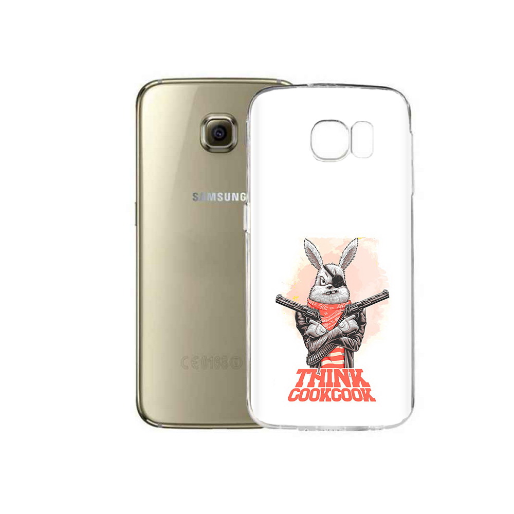 

Чехол MyPads Tocco для Samsung Galaxy C5 Pro кролик пират (PT61139.577.419), Прозрачный, Tocco