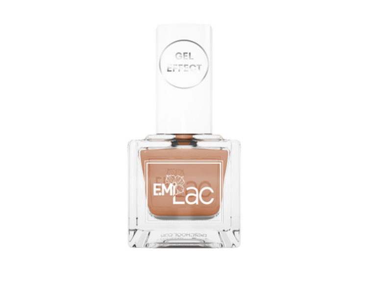 

Лак ультрастойкий для ногтей E.MiLac 010 Жареный миндаль Gel Effect 9 мл