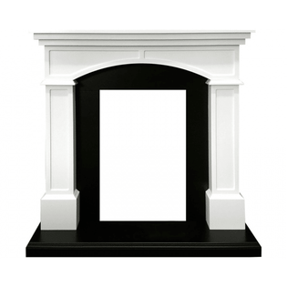 Деревянный портал Dimplex Langford 910х960х340, Белый с черным