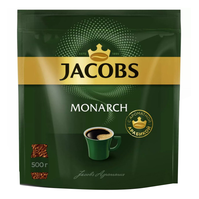 

Кофе Jacobs Monarch растворимый 500 г