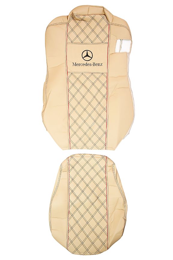 

Чехлы Mercedes MP4 сиденья из экокожи., Бежевый