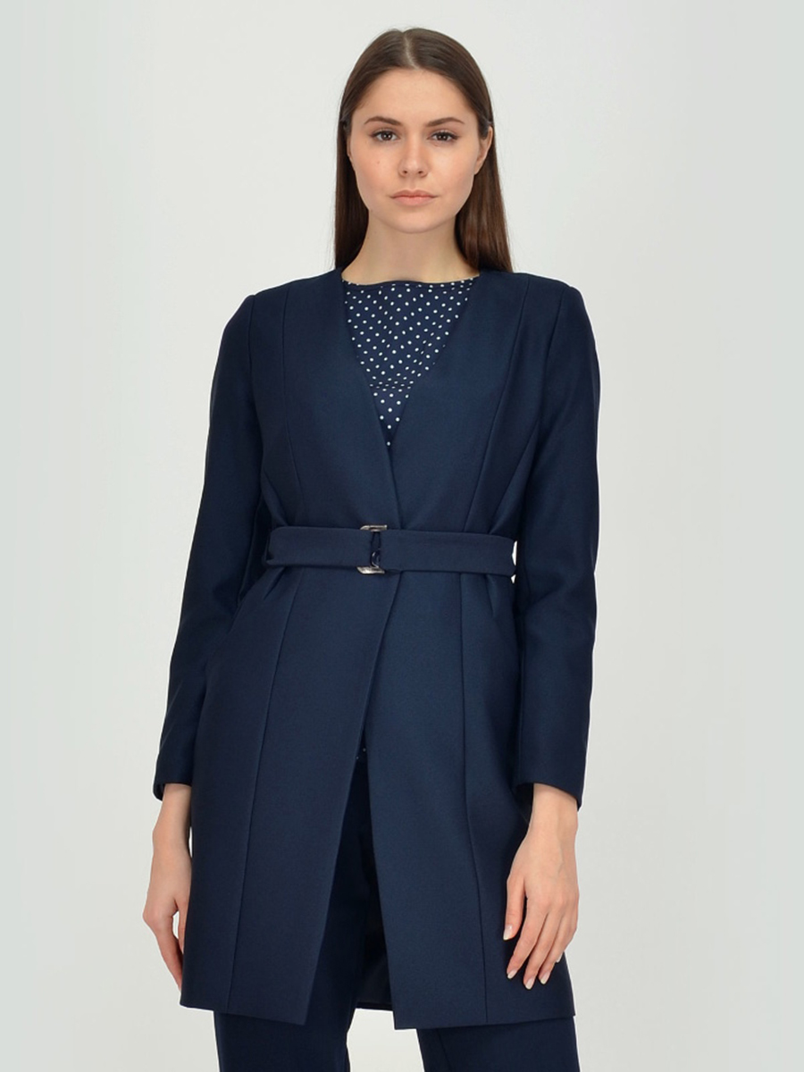 

Жакет женский 1001dress VI00074 синий 44 RU, VI00074