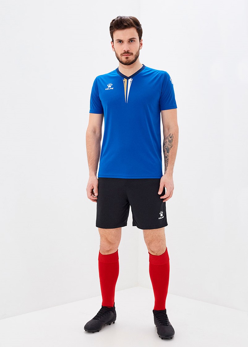 

Футбольная форма KELME Short sleeve Ivisa set синяя, размер XS, Short sleeve Ivisa set