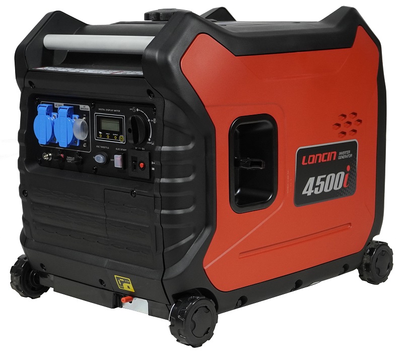 

Генератор бензиновый Loncin LC4500i 3,85кВт,220В, 10л, одна фаза, LC4500i