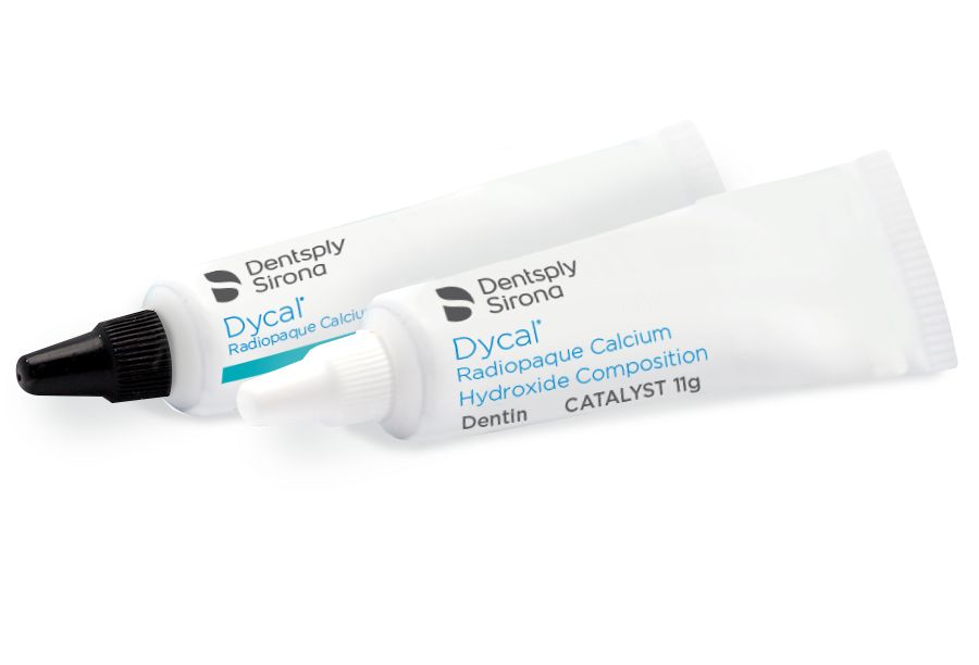 Dycal двухкомпонентный материал химического отверждения (13г + 11мл) Ivory shade, Dentsply