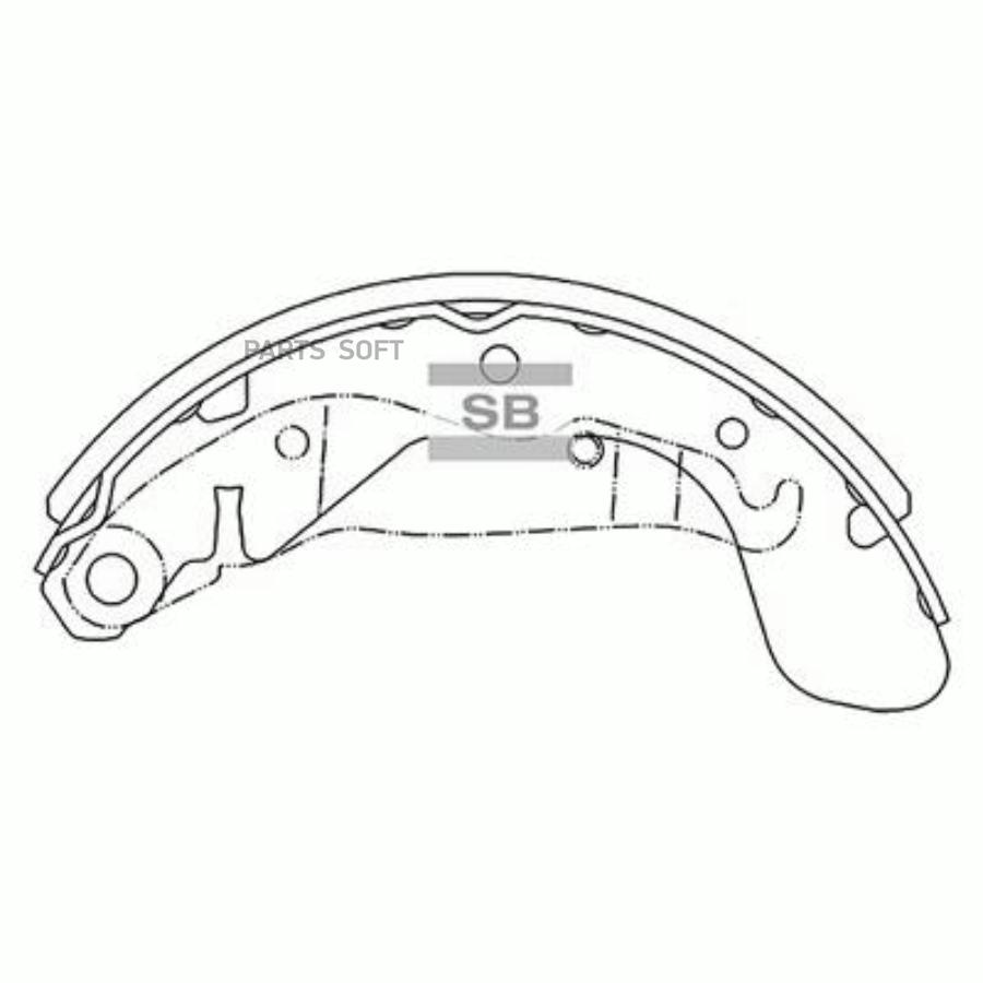 

Тормозные колодки Sangsin brake SA055-NEW