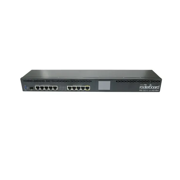 Маршрутизатор MIKROTIK RB3011UiAS-RM Black