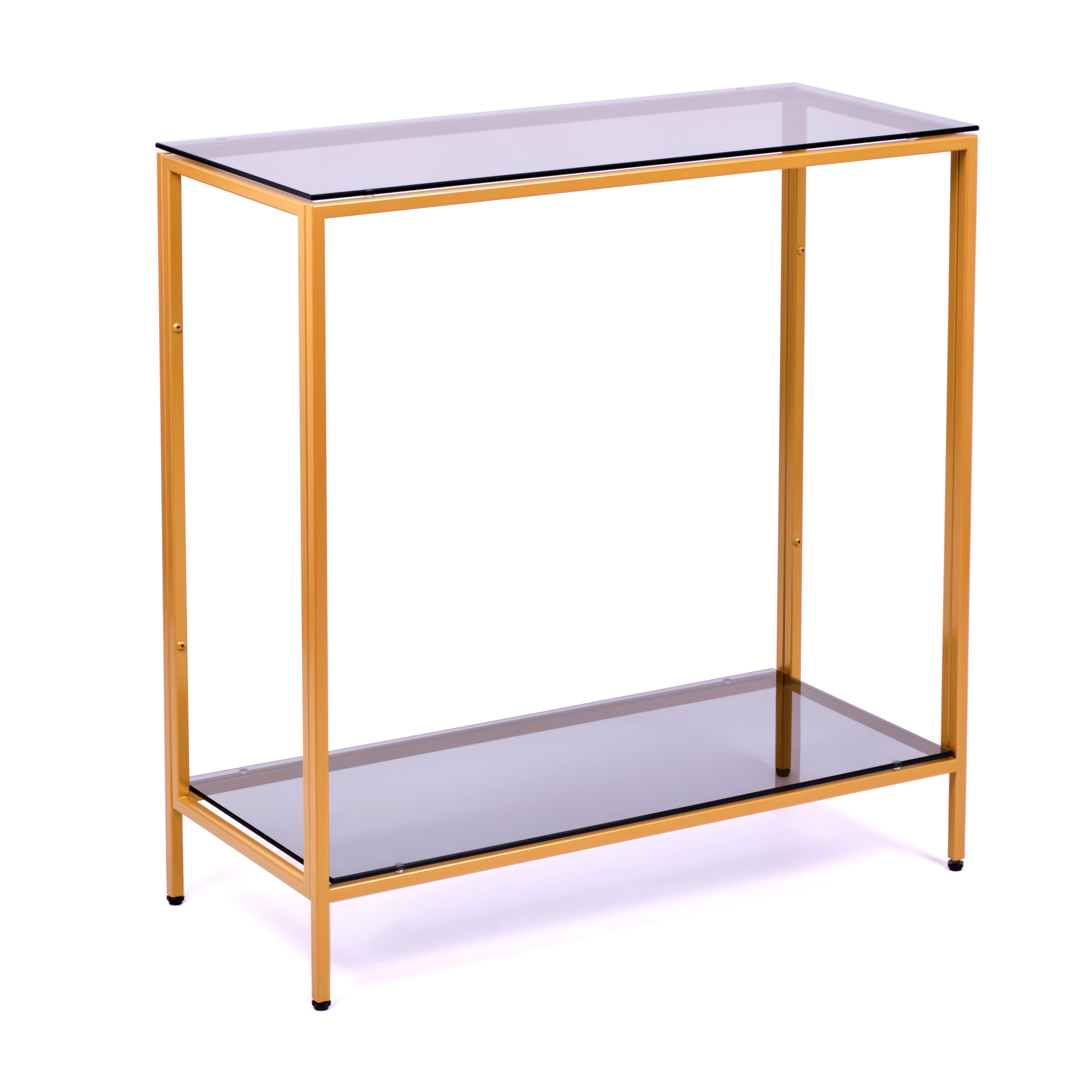 Консольный стол 1083-CG grey золотой AllConsoles 80x35x80