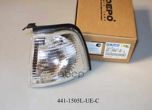 

Фонарь Указателя Поворота Лев (Белый) Audi: 80 86-94 Depo арт. 441-1505L-UE-C