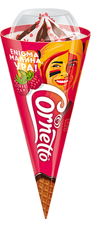 

Мороженое пломбир Cornetto Enigma малина БЗМЖ 73 г