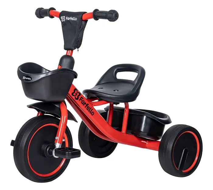 Детский трехколесный велосипед Farfello LMA-003, Красный