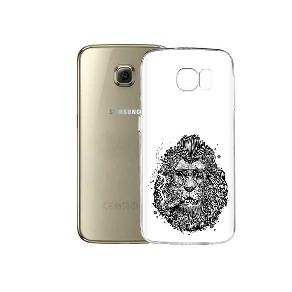 

Чехол MyPads Tocco для Samsung Galaxy C5 Pro курящий лев (PT61139.577.432), Прозрачный, Tocco