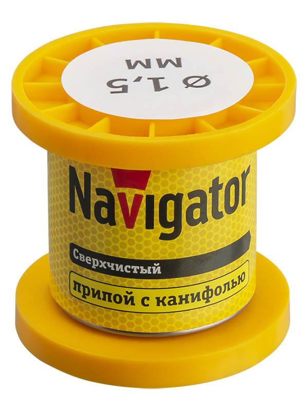 Припой Navigator NEM-Pos02-63K-1.5-K50 1.5mm 50g 93 080