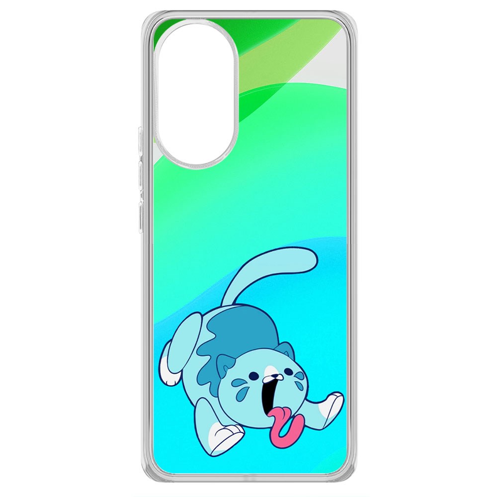 

Чехол-накладка Krutoff Clear Case Хаги Ваги - Конфетная Кошка для Honor 50