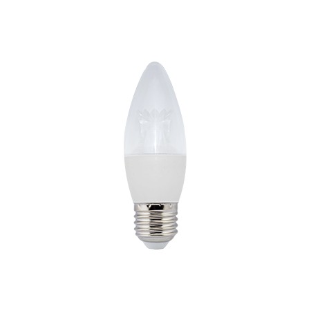 фото Лампа светодиодная ecola candle led premium 8,0w 220v e27 2700k 105x37, c7qw80elc