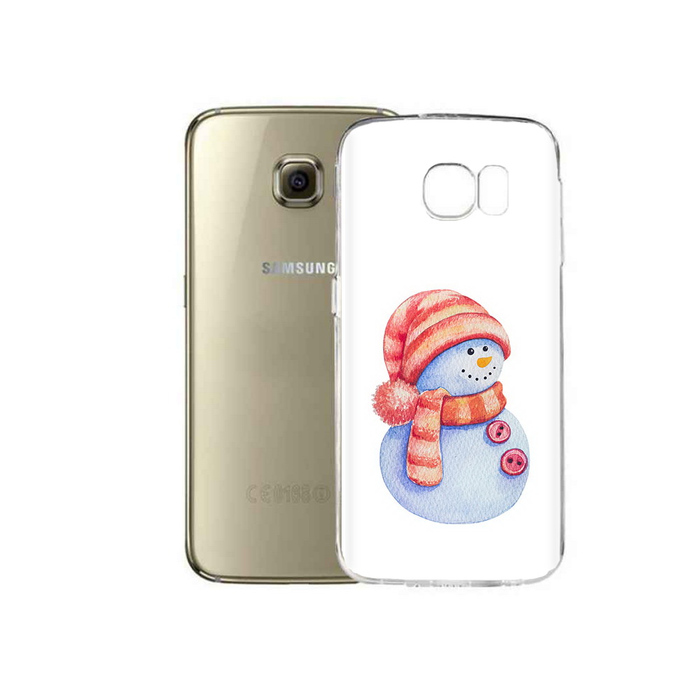 

Чехол MyPads Tocco для Samsung Galaxy C5 Pro Веселый снеговик (PT61139.577.44), Прозрачный, Tocco
