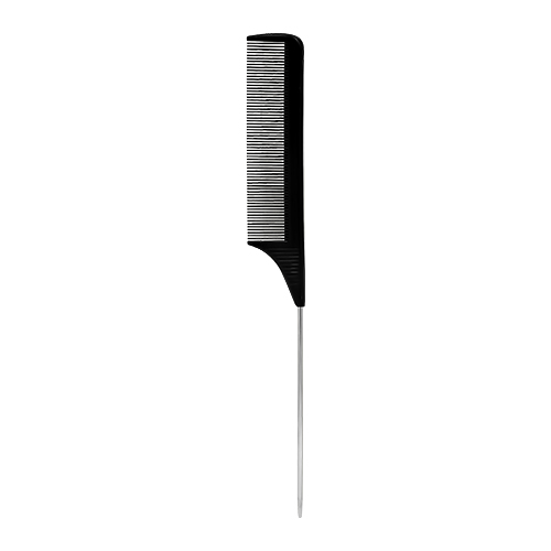 Расческа-гребень для волос LADY PINK BASIC PROFESSIONAL с металлической ручкой 22 см юниlook расческа гребень с ручкой