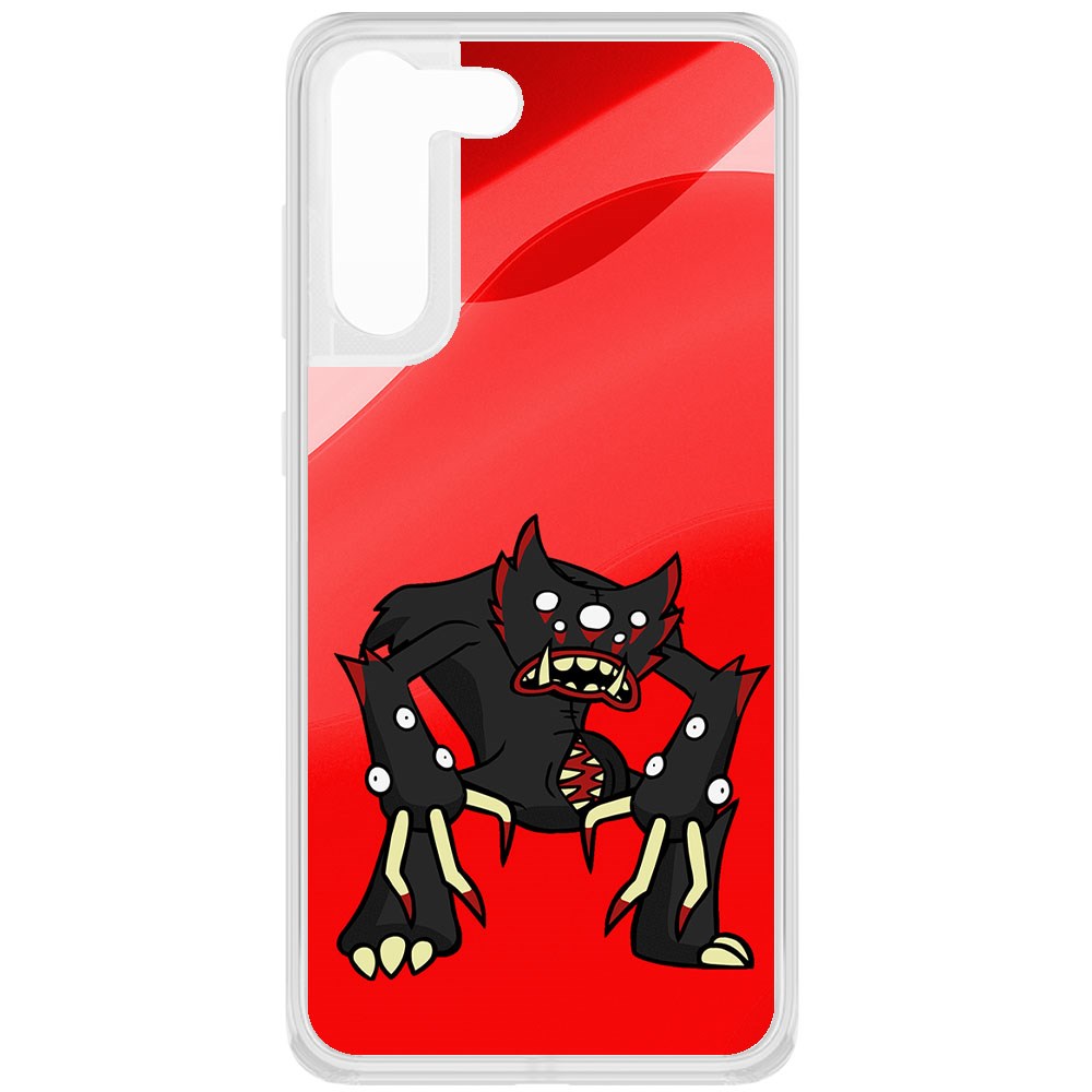 

Чехол-накладка Krutoff Clear Case Хаги Ваги - Килли Вилли для Samsung Galaxy S21 FE, Прозрачный