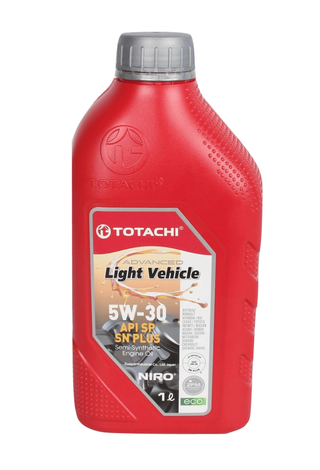 Моторное масло Totachi полусинтетическое 5W30 Niro Lv Sn/Cf Acea A5/B5 1л