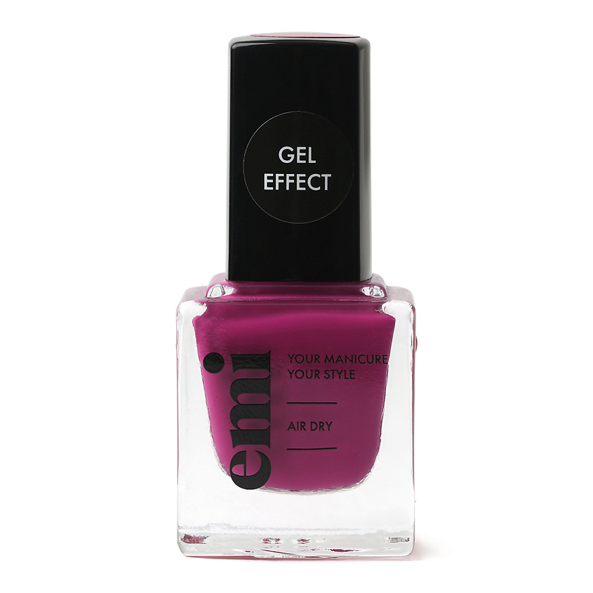 

Лак ультрастойкий для ногтей E.MiLac 101 Гибискус Gel Effect 9 мл