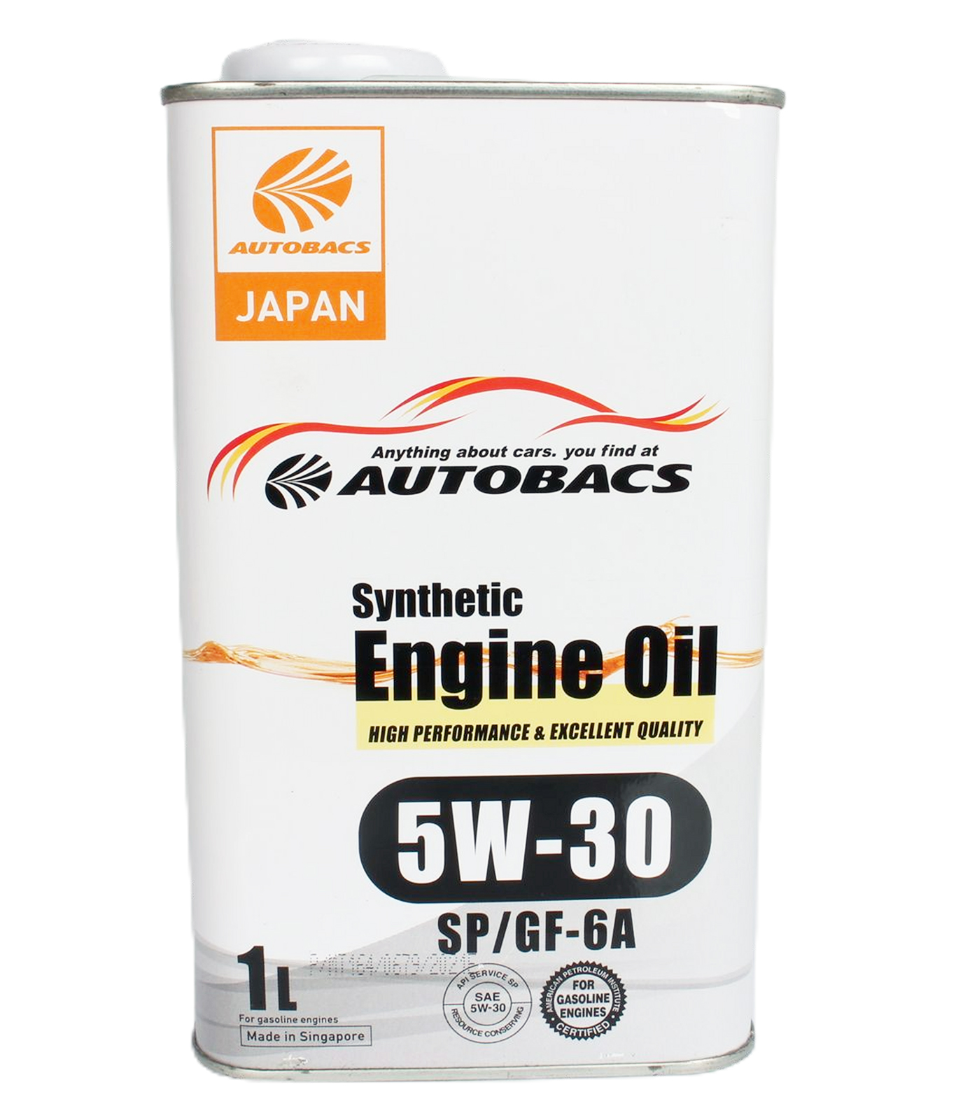 фото Autobacs масло моторное synthetic 5w-30 sp/gf-6 1l