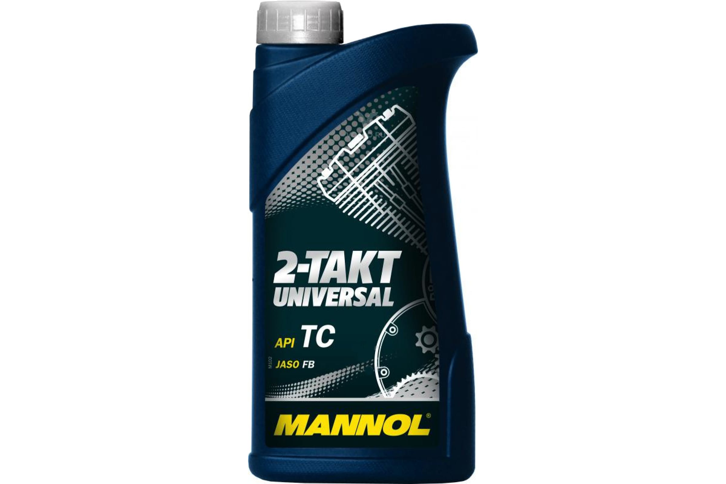 Моторное масло Mannol 2-Takt Universal 1л