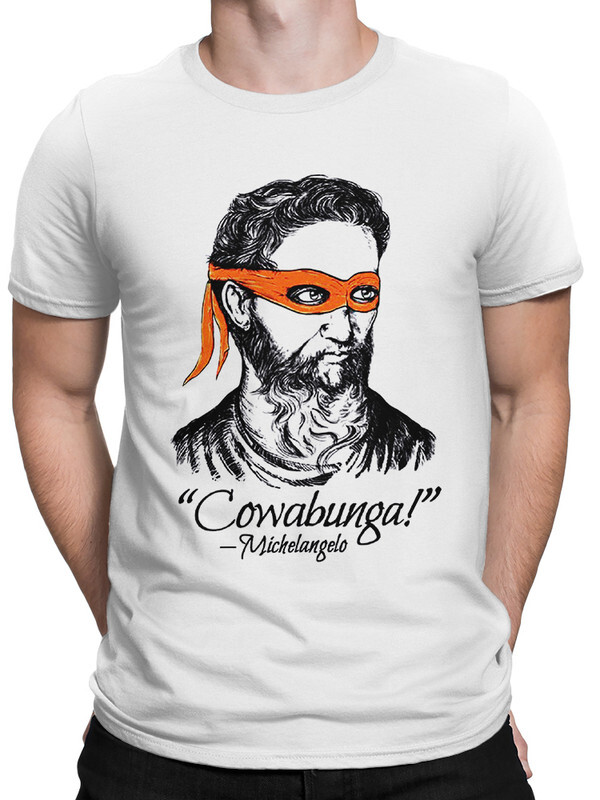 

Футболка мужская Dream Shirts Микеланджело белая XS, Белый, Микеланджело