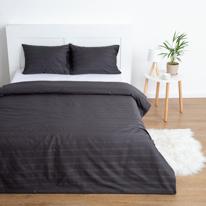 

Комплект Этель Dark metallic Пододеяльник 175x215, наволочка 50x70 2 шт.