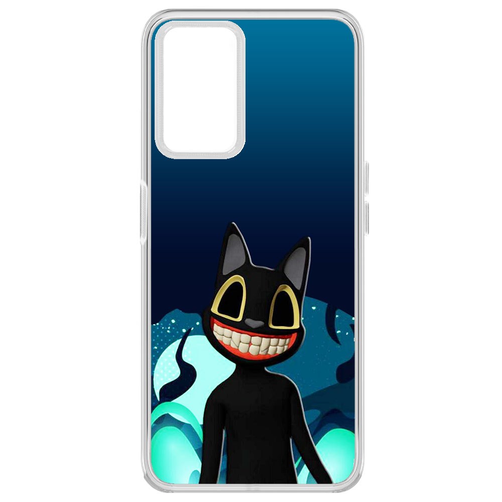 

Чехол-накладка Krutoff Clear Case Хаги Ваги - Картун Кэт для Realme 9i, Прозрачный