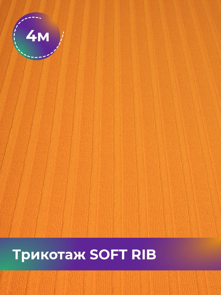 

Ткань Трикотаж SOFT RIB Shilla, отрез 4 м * 140 см оранжевый 4_20092.045, 17443835