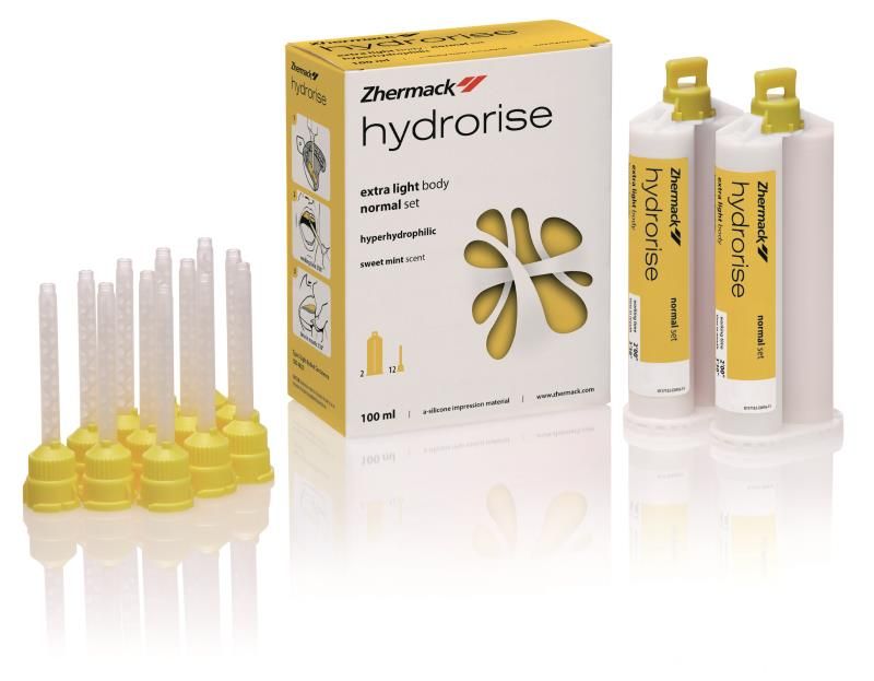 Hydrorise Extra Light Body Normal Set (2 х 50мл) Zhermack А-силикон низкой вязкости